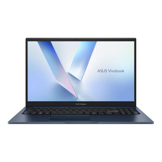 Лаптоп ASUS Vivobook 15 X1504MA-BQ203NA, Intel Core 5 320 6C (1.4 / 4.6 GHz, 6MB Cache), 15.6" (39.62cm) FHD IPS Anti-Glare Display, 16GB DDR5, 512GB SSD NVMe, Free DOS