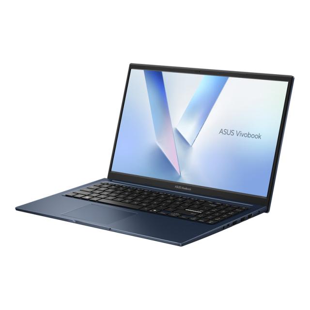 Лаптоп ASUS Vivobook 15 X1504MA-BQ203NA, Intel Core 5 320 6C (1.4 / 4.6 GHz, 6MB Cache), 15.6" (39.62cm) FHD IPS Anti-Glare Display, 16GB DDR5, 512GB SSD NVMe, Free DOS