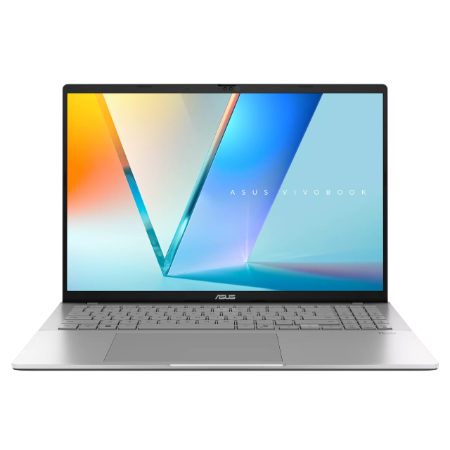 Лаптоп ASUS Vivobook S16 S3607VA-RP163, Intel Core 7 240H 10C (1.8 / 5.2 GHz, 24MB Cache), 16.0" (40.64 cm) Full HD+, IPS Anti-Glare Display, 16GB DDR5, 1TB SSD NVMe, Free DOS