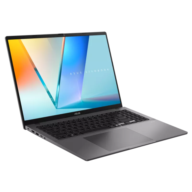 Лаптоп ASUS Vivobook S16 S3607CA-RP036NA, Intel Core Ultra 7 255H 16C (1.5 / 5.1 GHz, 24MB Cache), 16.0" (40.64 cm) Full HD+, IPS Anti-Glare Display, Intel Arc 140T, 16GB DDR5, 1TB SSD NVMe, Free DOS