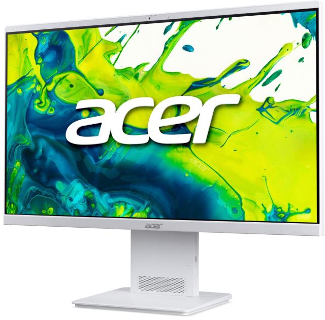 Компютър Acer Aspire S24B All-in-One, Intel Core Ultra 5 115U 8C (1.5 - 4.2 GHz, 10MB Cache), 23.8" (60.45 cm) FHD Display, Intel Arc 8 Core, 16GB DDR5, 512GB SSD M.2 NVMe, Free DOS