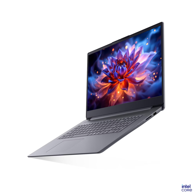 Лаптоп Lenovo IdeaPad Slim 3 17IWC11, Intel Core 5 315 6C (1.4 / 4.4 GHz, 6MB Cache), 17.0" (43.18 cm) FHD IPS Anti-glare, Intel Graphics 2 Xe3, 16GB DDR5 5600, 512GB M.2 NVMe SSD, No OS