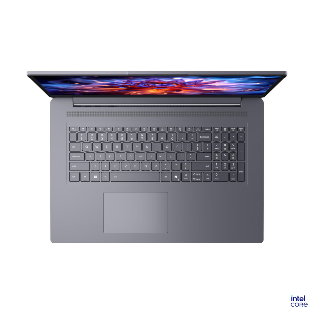 Лаптоп Lenovo IdeaPad Slim 3 17IWC11, Intel Core 5 315 6C (1.4 / 4.4 GHz, 6MB Cache), 17.0" (43.18 cm) FHD IPS Anti-glare, Intel Graphics 2 Xe3, 16GB DDR5 5600, 512GB M.2 NVMe SSD, No OS