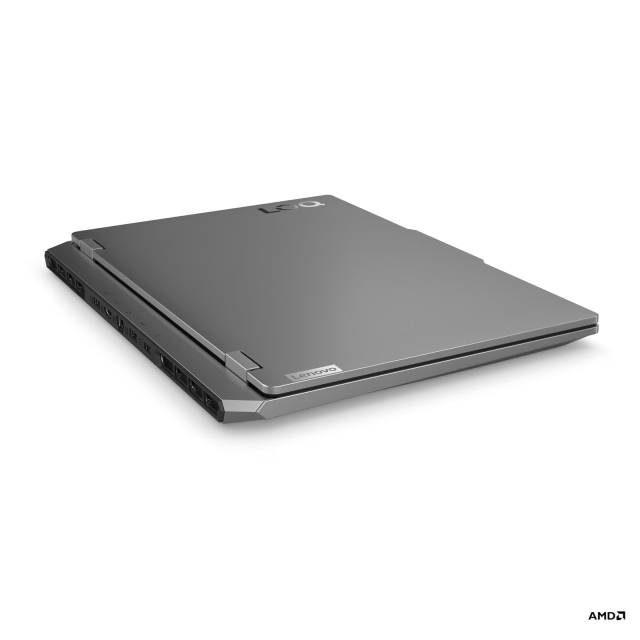 Лаптоп Lenovo LOQ 15AHP9, AMD Ryzen 7 7445HS 6C (3.2 / 3.55 GHz, 16MB Cache), 15.6'' (39.62 cm) FHD IPS Anti-glare Display, NVIDIA GF RTX4050 6GB GDDR6 DLSS 3, 16GB DDR5, 512GB M.2 NVMe SSD, No OS
