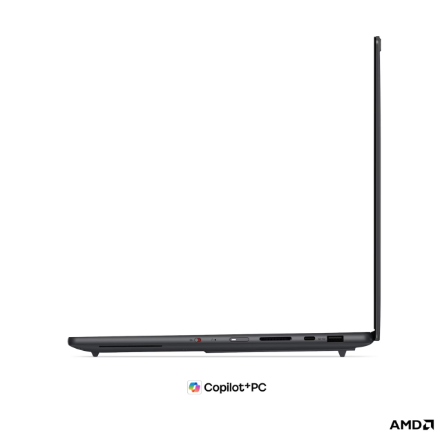 Лаптоп Lenovo Yoga Pro 7 15ASH11, AMD Ryzen AI Max+ 388 8C (3.6 - 5.0 GHz, 32 MB cache), 15.3" (38.86 cm) WQXGA OLED PureSight Pro Glossy / Anti-fingerprint Display, AMD Radeon 8060S, 32GB LPDDR5X, 1TB M.2 NVMe SSD, No OS