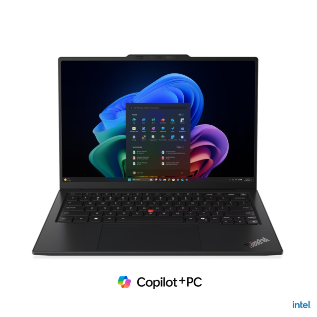 Лаптоп Lenovo ThinkPad X1 Carbon G14 Aura Edition, Intel Core Ultra 7 355 8C (1.7 / 4.7 GHz, 12MB Cache), 14.0" (35.56 cm) WUXGA IPS Anti-glare Display, Intel Graphics 4 Xe3, 32GB LPDDR5X, 1TB M.2 NVMe SSD, Windows 11 Pro