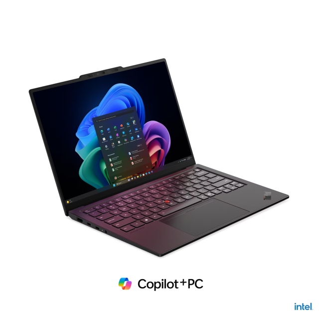 Лаптоп Lenovo ThinkPad X1 Carbon G14 Aura Edition, Intel Core Ultra 7 355 8C (1.7 / 4.7 GHz, 12MB Cache), 14.0" (35.56 cm) WUXGA IPS Anti-glare Display, Intel Graphics 4 Xe3, 32GB LPDDR5X, 1TB M.2 NVMe SSD, Windows 11 Pro