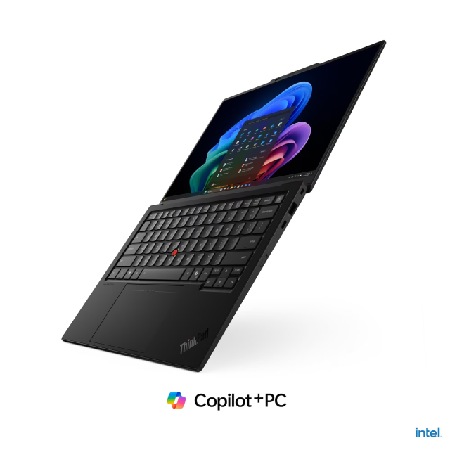 Лаптоп Lenovo ThinkPad X1 Carbon G14 Aura Edition, Intel Core Ultra 7 355 8C (1.7 / 4.7 GHz, 12MB Cache), 14.0" (35.56 cm) WUXGA IPS Anti-glare Display, Intel Graphics 4 Xe3, 32GB LPDDR5X, 1TB M.2 NVMe SSD, Windows 11 Pro