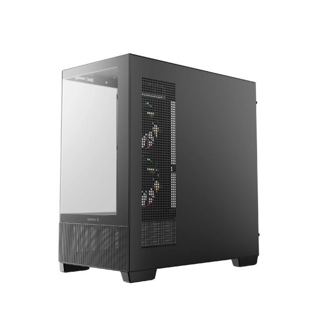 Кутия DeepCool CG380U 3F, Mini Tower, 2x USB 3.0, 1x USB Type-C, mATX / Mini-ITX