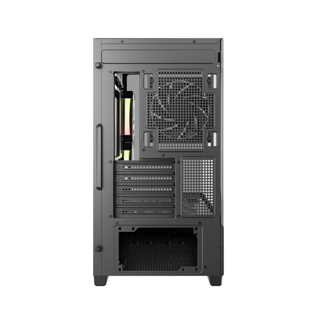Кутия DeepCool CG380U 3F, Mini Tower, 2x USB 3.0, 1x USB Type-C, mATX / Mini-ITX