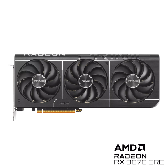 Видео карта ASUS ASUS Radeon RX 9070 GRE 12GB GDDR6 PRIME OC, 192-bit, HDMI, DP
