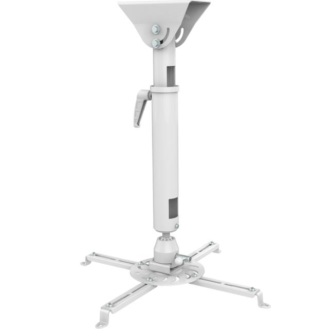 Стойка Sunne Ceiling/Bevel Projector Bracket, Ceiling to Projector 670-900mm, Tilt/Swivel -20°~+20°, 360 rotate max 25kg, universal mounting pattern up to 500mm width
