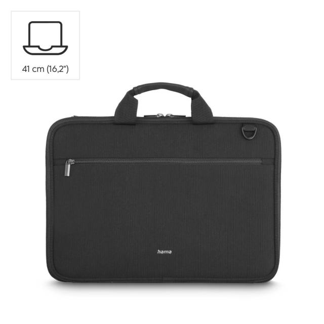 Чанта за лаптоп HAMA "Protection Hardcase", до 16.2" (41.15 cm), черна