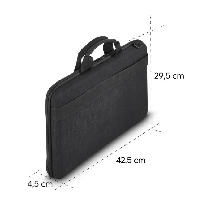 Чанта за лаптоп HAMA "Protection Hardcase", до 16.2" (41.15 cm), черна