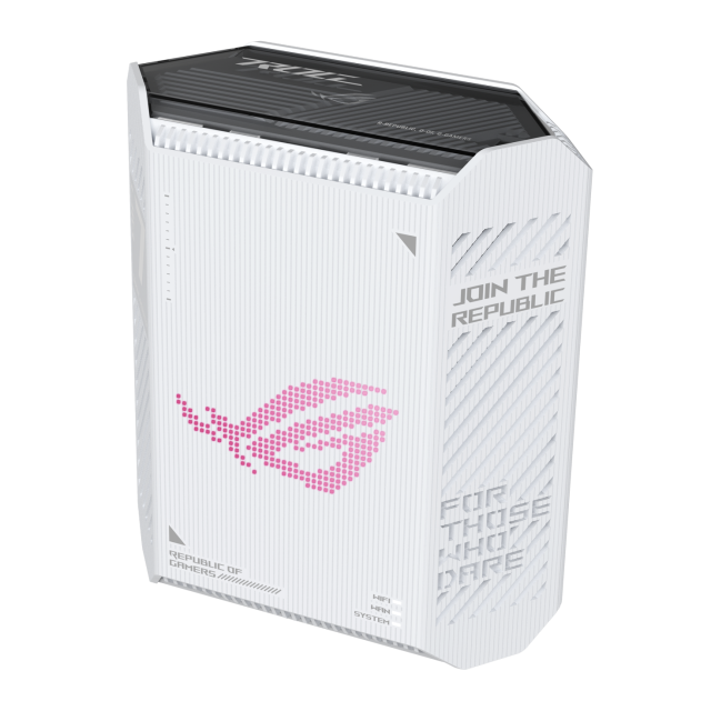 Рутер ASUS ROG Strix GS-BE7200 Dual-band WiFi 7, AiMesh, 2.4 / 5 GHz, 1376+5764 Mbps. LAN: 4x10/100/1000/2500, WAN: 1x10/100/1000/2500Base-T