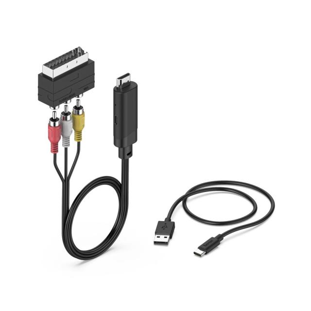 Конвертор HAMA AV, Scart/Cinch към HDMI