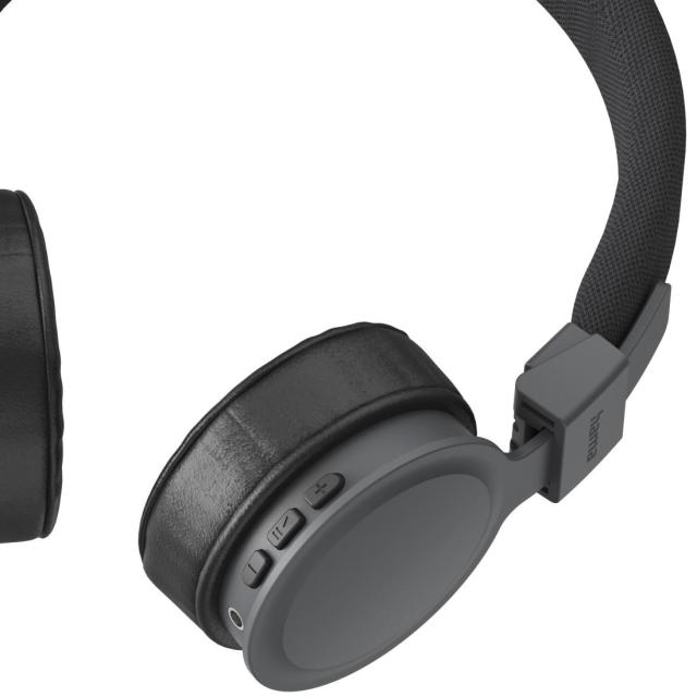 Слушалки HAMA с микрофон "Freedom Lit III", 20 - 20 kHz, Bluetooth, черни