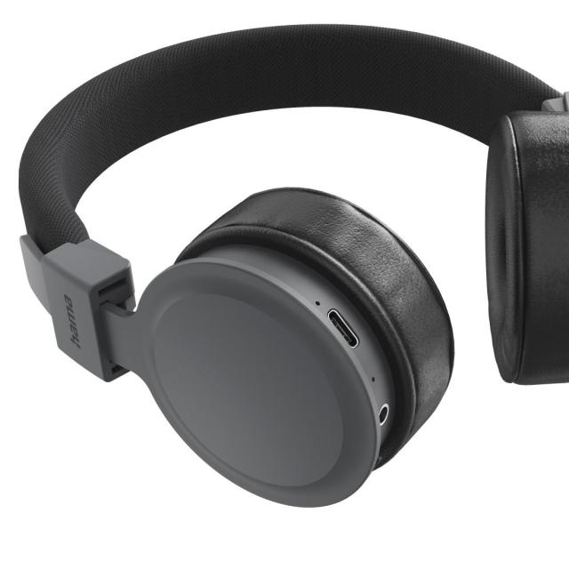 Слушалки HAMA с микрофон "Freedom Lit III", 20 - 20 kHz, Bluetooth, черни