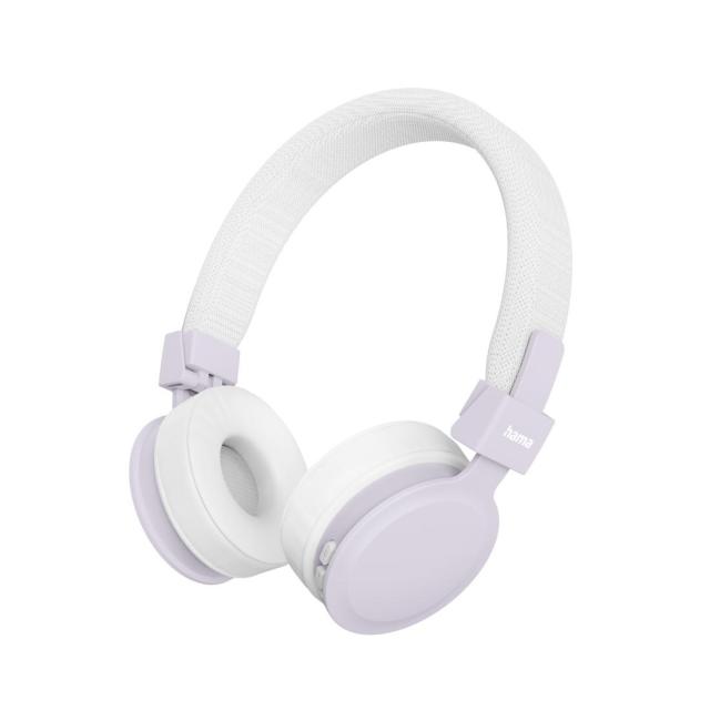 Слушалки HAMA с микрофон "Freedom Lit III", 20 - 20 kHz, Bluetooth, бял