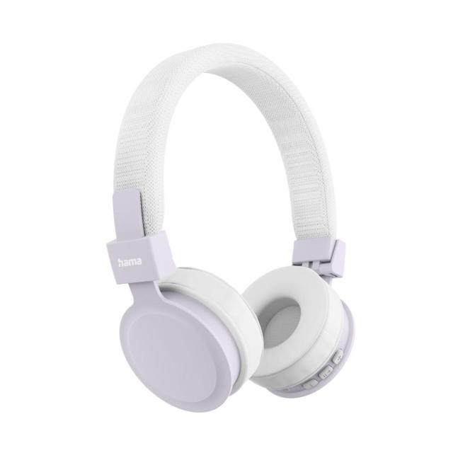 Слушалки HAMA с микрофон "Freedom Lit III", 20 - 20 kHz, Bluetooth, бял