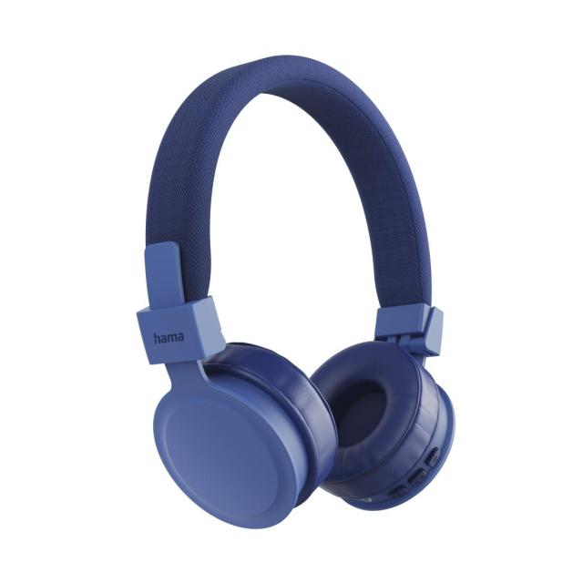 Слушалки HAMA с микрофон "Freedom Lit III", 20 - 20 kHz, Bluetooth, син