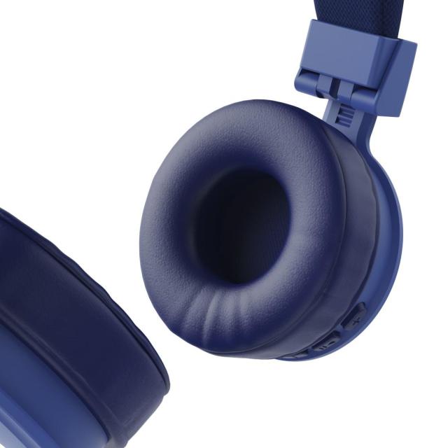 Слушалки HAMA с микрофон "Freedom Lit III", 20 - 20 kHz, Bluetooth, син