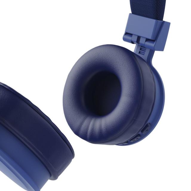 Слушалки HAMA с микрофон "Freedom Lit III", 20 - 20 kHz, Bluetooth, син