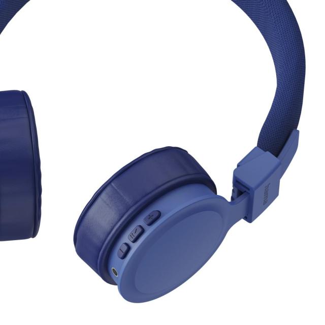 Слушалки HAMA с микрофон "Freedom Lit III", 20 - 20 kHz, Bluetooth, син