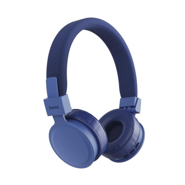 Слушалки HAMA с микрофон "Freedom Lit III", 20 - 20 kHz, Bluetooth, син
