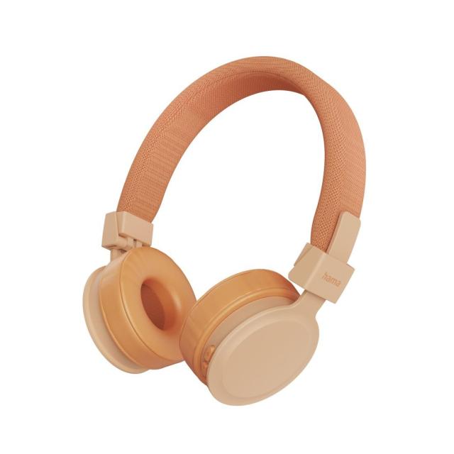 Слушалки HAMA с микрофон "Freedom Lit III", 20 - 20 kHz, Bluetooth, оранжев