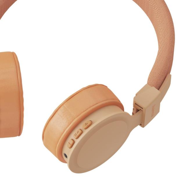 Слушалки HAMA с микрофон "Freedom Lit III", 20 - 20 kHz, Bluetooth, оранжев