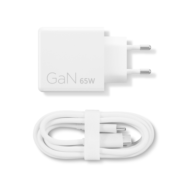 Захранващ адаптер Lenovo DUAL 65W, 2x USB Type-C