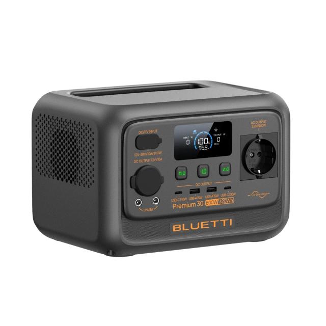 Преносима захранваща станция Bluetti Portable Power Station Premium 30 V2, 600W / 320 Wh