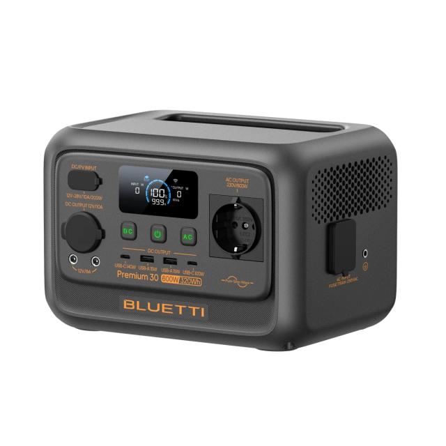 Преносима захранваща станция Bluetti Portable Power Station Premium 30 V2, 600W / 320 Wh