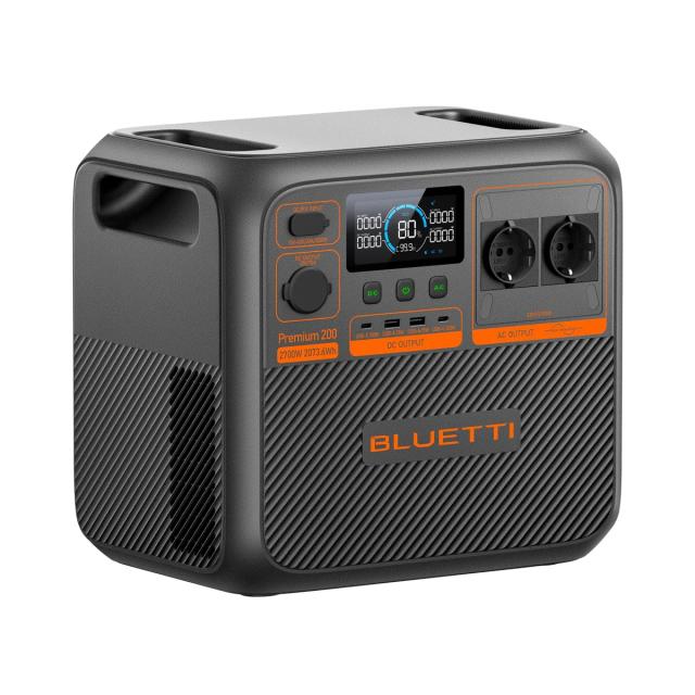 Преносима захранваща станция Bluetti Portable Power Station Premium 200 V2, 2700W / 2073.6 Wh