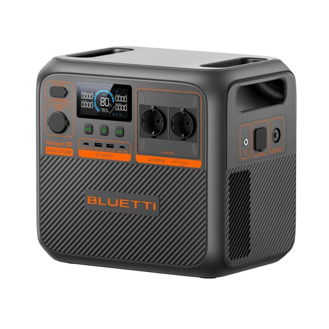 Преносима захранваща станция Bluetti Portable Power Station Premium 200 V2, 2700W / 2073.6 Wh