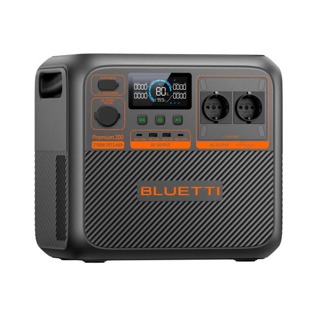 Преносима захранваща станция Bluetti Portable Power Station Premium 200 V2, 2700W / 2073.6 Wh