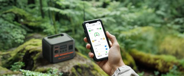 Преносима захранваща станция Bluetti Portable Power Station AC50P, 700 W /  504 Wh