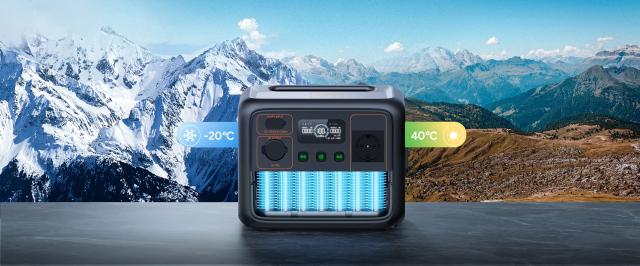 Преносима захранваща станция Bluetti Portable Power Station AC50P, 700 W /  504 Wh