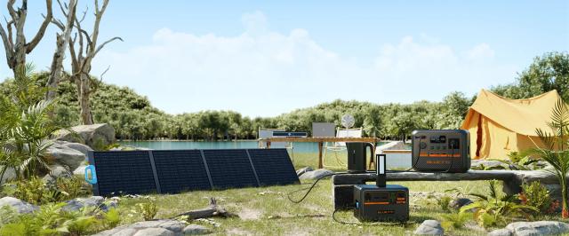 Преносима захранваща станция Bluetti Portable Power Station AC50P, 700 W /  504 Wh