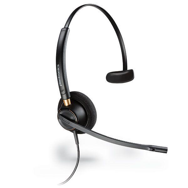 Слушалки Plantronics EncorePro HW510, микрофон, SoundGuard технология, черни