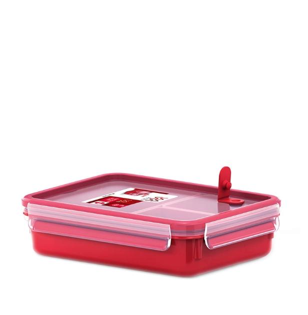 Кутия за съхранение Tefal K3102412, CLIP&MICRO rect 1.2L inserts TEF