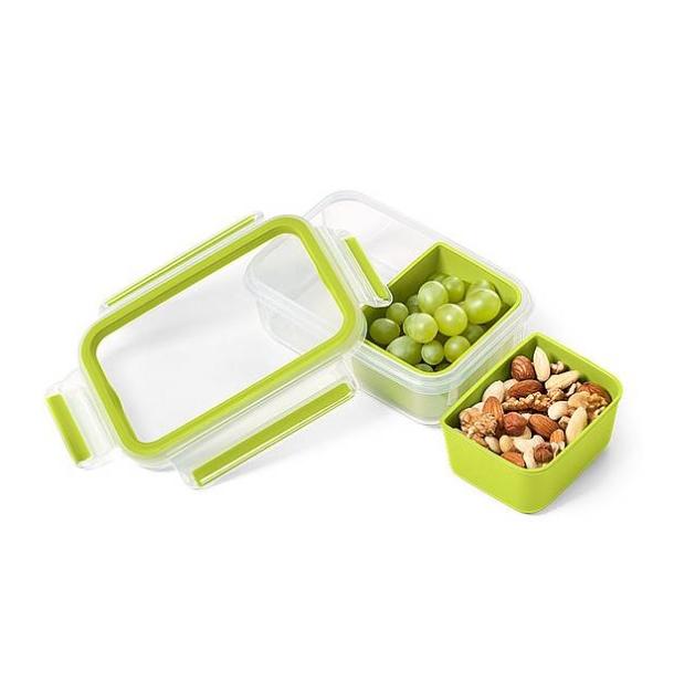 Кутия за съхранение Tefal K3100512, CLIP&GO snack 1.0L inserts TEF