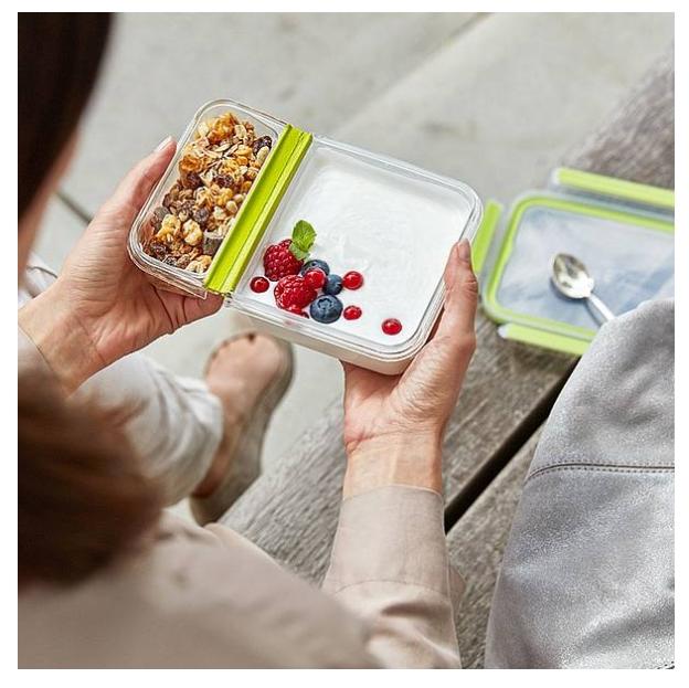 Кутия за съхранение Tefal K3100712, CLIP&GO yoghurtbox re 0.6L TEF
