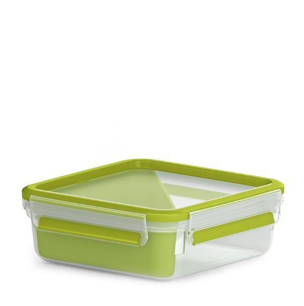 Кутия за съхранение Tefal K3100812, CLIP&GO sandwichbox sq 0.85L TEF