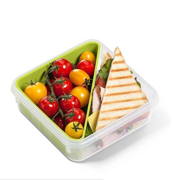 Кутия за съхранение Tefal K3100812, CLIP&GO sandwichbox sq 0.85L TEF