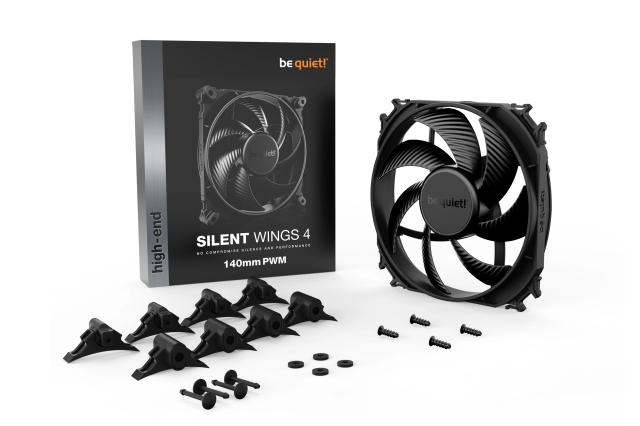 Вентилатор be quiet! SILENT WINGS 4, 140mm PWM, 4-pin PWM