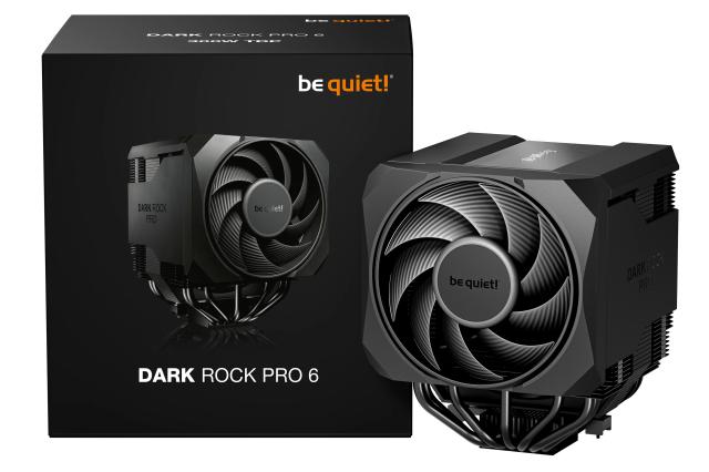 Охладител за процесор be quiet!, Dark Rock Pro 6, 4-Pin PWM, LGA1851/LGA1700, LGA115x/АМ4/AM5