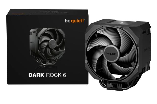 Охладител за процесор be quiet!, Dark Rock 6, 4-Pin PWM, LGA1851/LGA1700, LGA115x/АМ4/AM5