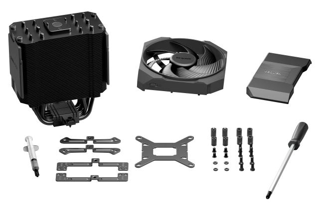 Охладител за процесор be quiet!, Dark Rock 6, 4-Pin PWM, LGA1851/LGA1700, LGA115x/АМ4/AM5